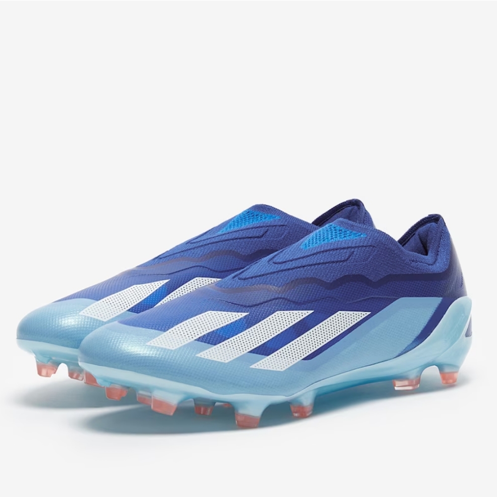 Adidas Crazyfast laceless cleats size 9